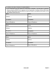 NCUA Form 4001 Federal Credit Union Investigation Report, Page 11