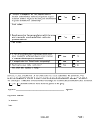NCUA Form 4001 Federal Credit Union Investigation Report, Page 13