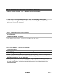 NCUA Form 4001 Federal Credit Union Investigation Report, Page 8