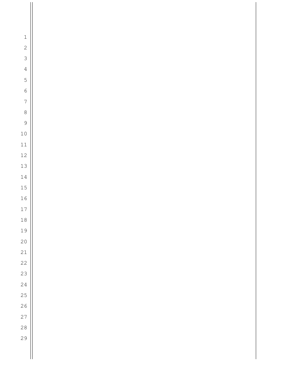 A preview of the Blank Pleading Paper Template with 29 Lines.