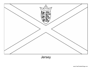&quot;Blank Jersey Flag Template&quot;