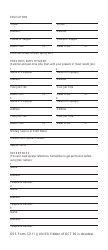 DSS Form 12111 Pocket Resume - South Carolina