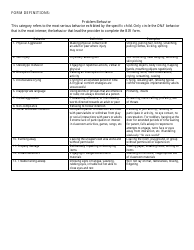 Child&#039;s Behavior Incident Report Template, Page 3