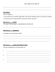 Form CAC/IT1 Incorporated Trustees Application Form - Nigeria, Page 5