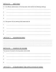 Form CAC/IT1 Incorporated Trustees Application Form - Nigeria, Page 7