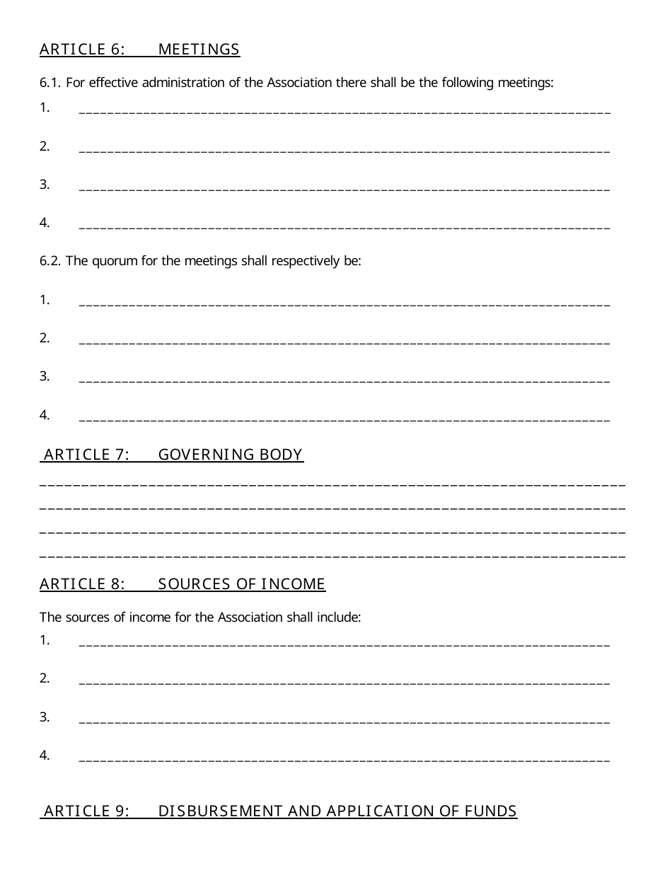 Form CAC / IT1 Incorporated Trustees Application Form - Nigeria, Page 7