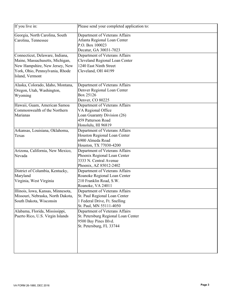 VA Form 26-1880 - Fill Out, Sign Online and Download Fillable PDF ...