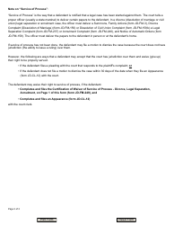 Form JD-FM-249 Certification of Waiver of Service of Process - Divorce, Legal Separation, Annulment - Connecticut, Page 2