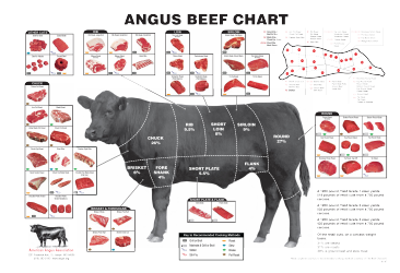 Document preview: Angus Beef Chart - American Angus Association