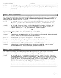 Form 606-HUA Application for Change of Water Right Historical Water Use Addendum - Montana, Page 2