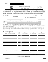 Form ST-3t &quot;Accommodations Report by County or Municipality for Sales and Use Tax&quot; - South Carolina
