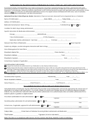 Connecticut Authorization for the Administration of Medication by ...