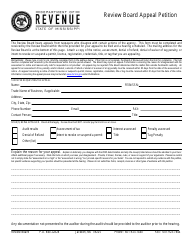Document preview: Form 50-001-10 Review Board Appeal Petition - Mississippi