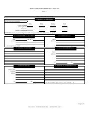 Air Accident / Serious Incident Report Form - Bureau of Air Accident Investigation - Valletta, Malta, Page 3