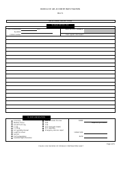 Air Accident / Serious Incident Report Form - Bureau of Air Accident Investigation - Valletta, Malta, Page 6