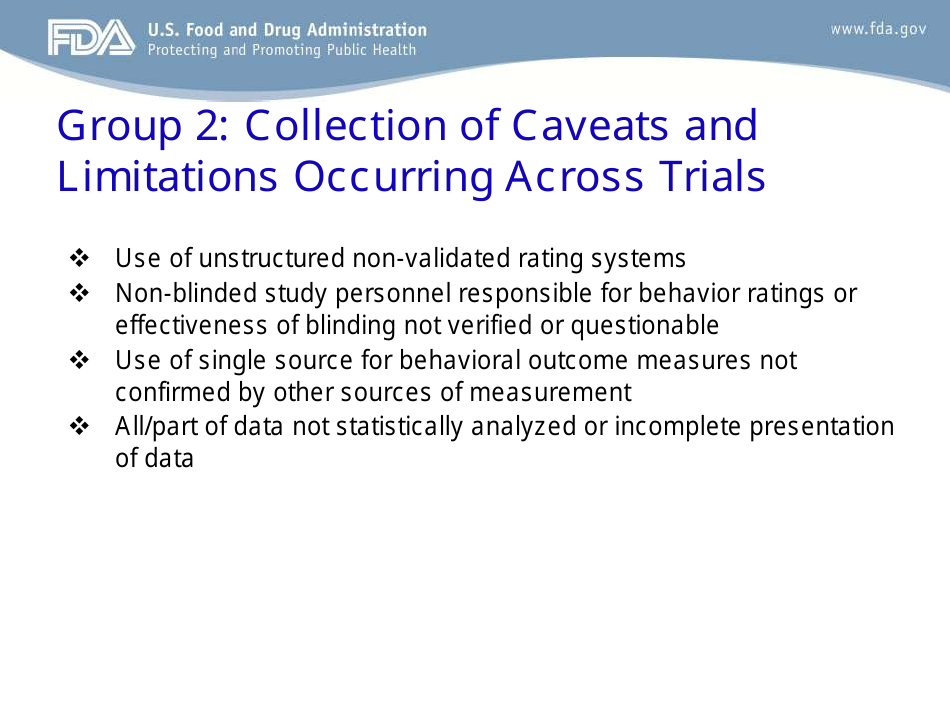 Evaluation of Studies on Artificial Food Colors and Behavior Disorders in Children, Page 19