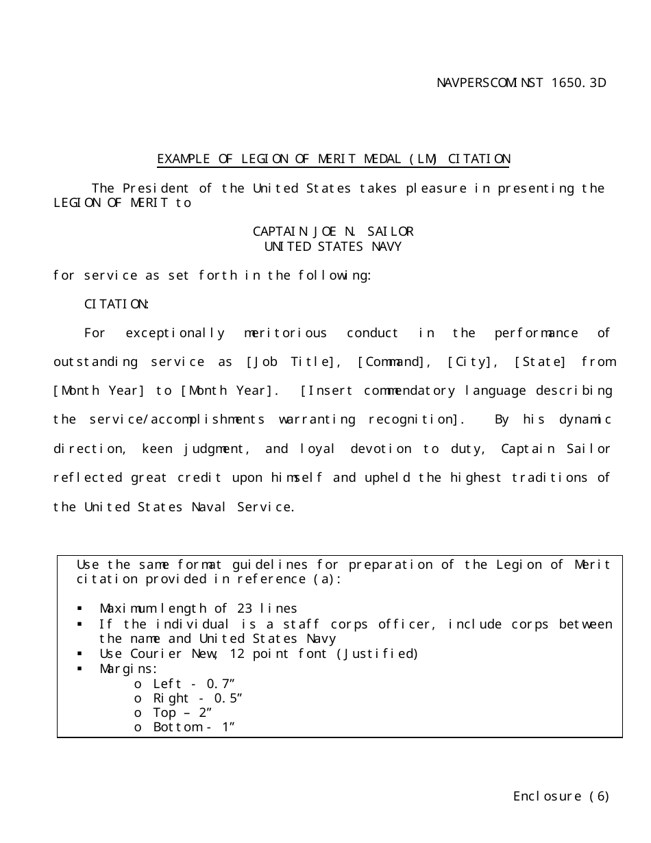 Navperscom Instruction 1650.3d - Military Awards Guidance, Page 17