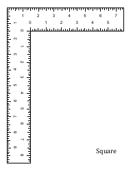 Document preview: L-Shaped Ruler Template