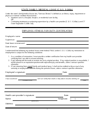 Form P33A Employee Medical Certificate - Connecticut, Page 4