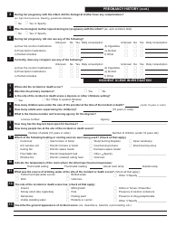 Infant Death Reporting Form - Sudden Unexplained Infant Death Investigation, Page 6