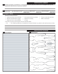 Infant Death Reporting Form - Sudden Unexplained Infant Death Investigation, Page 7