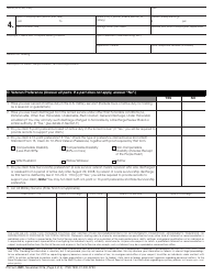 PS Form 2591 Application for Employment, Page 3