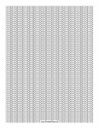 Document preview: Seed Peyote Stitch Graph Paper