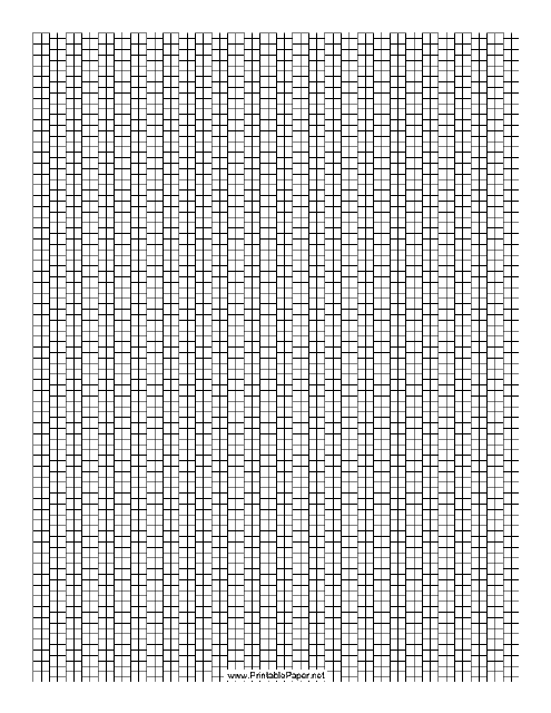 2-bead Peyote Stitch Graph Paper - Visual Guide