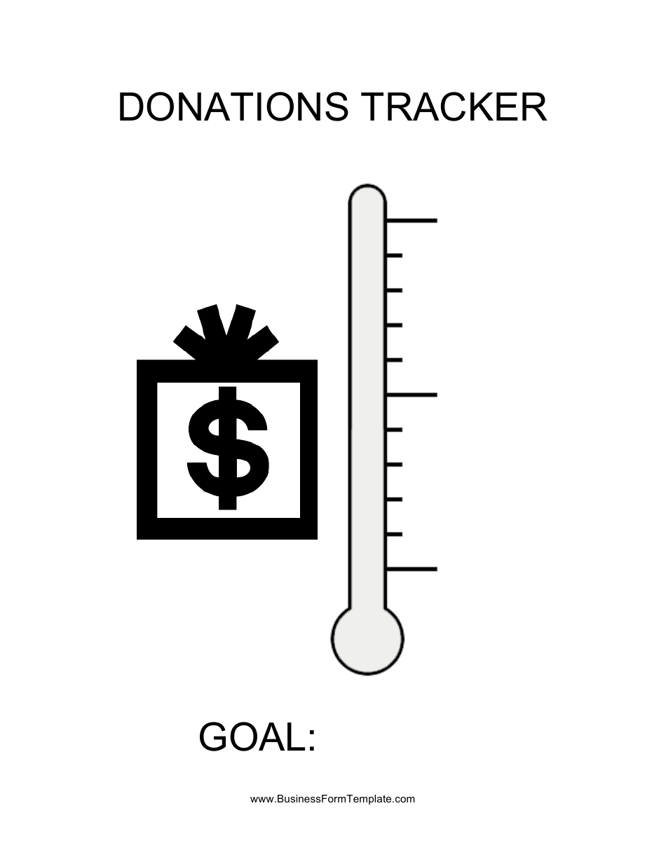 Donations Tracker Template - Keep Tabs on Your Generous Contributions