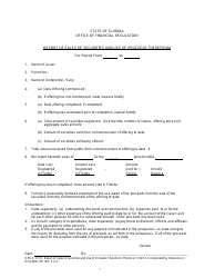 Document preview: Form OFR-S-10-91 Report of Sales of Securities and Use of Proceeds Therefrom - Florida