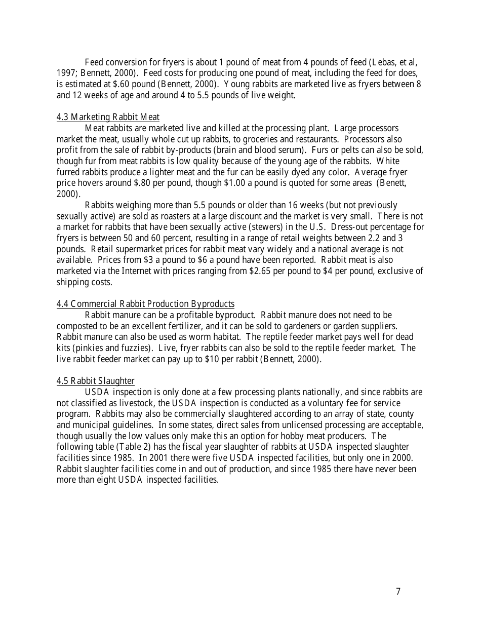 U.S. Rabbit Industry Profile, Page 13
