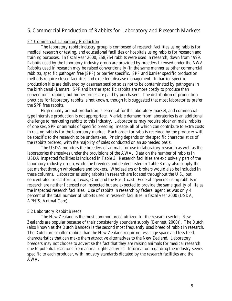 U.S. Rabbit Industry Profile, Page 15