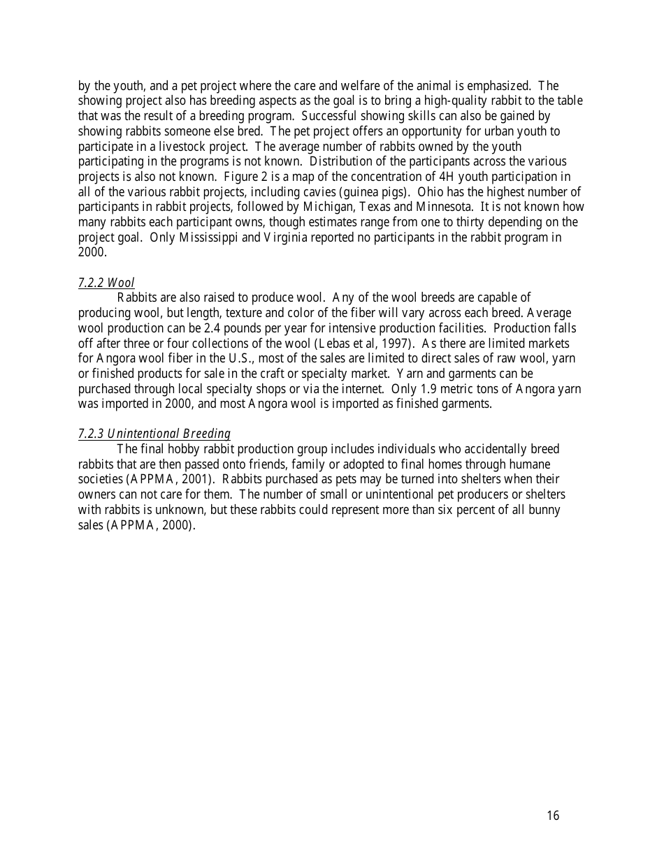 U.S. Rabbit Industry Profile, Page 22