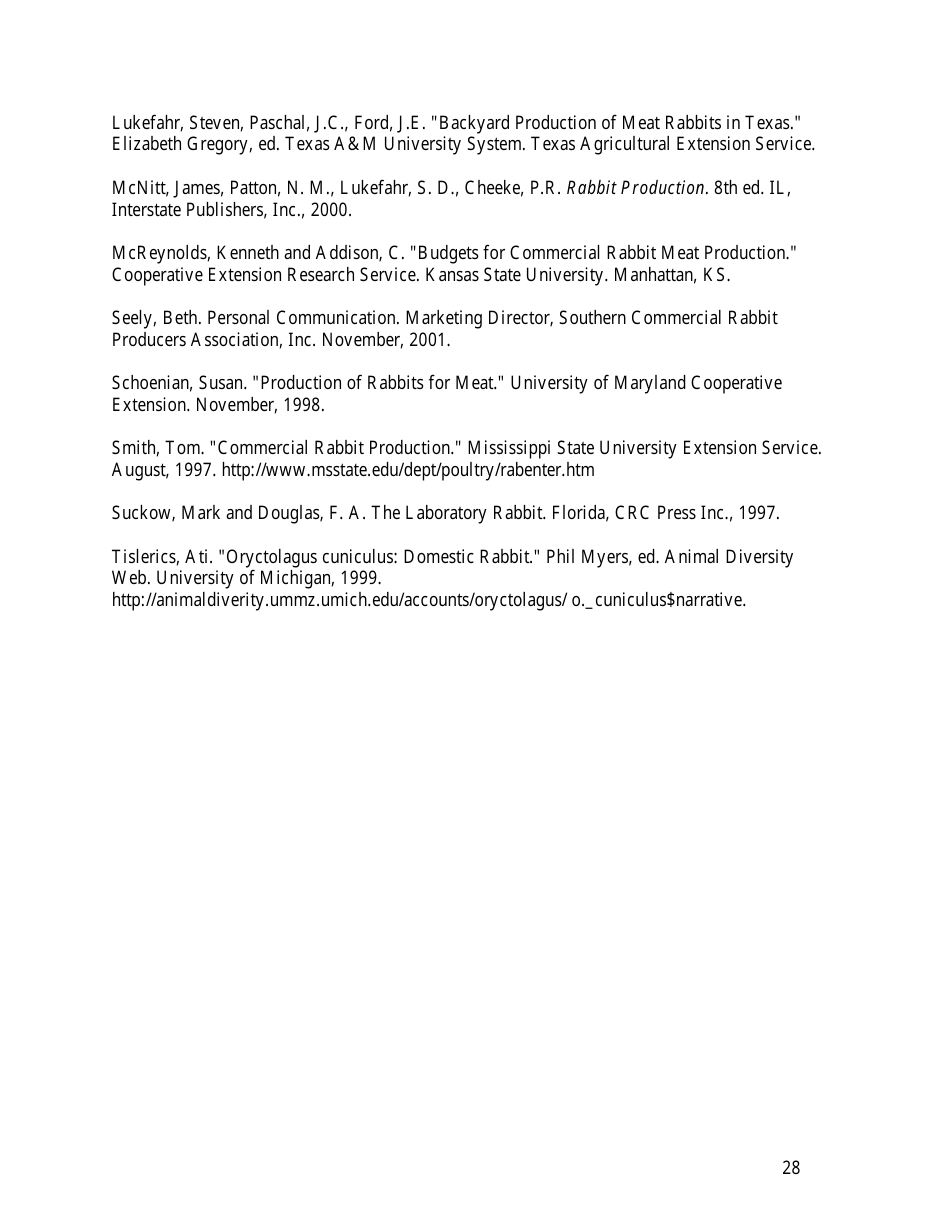 U.S. Rabbit Industry Profile, Page 34