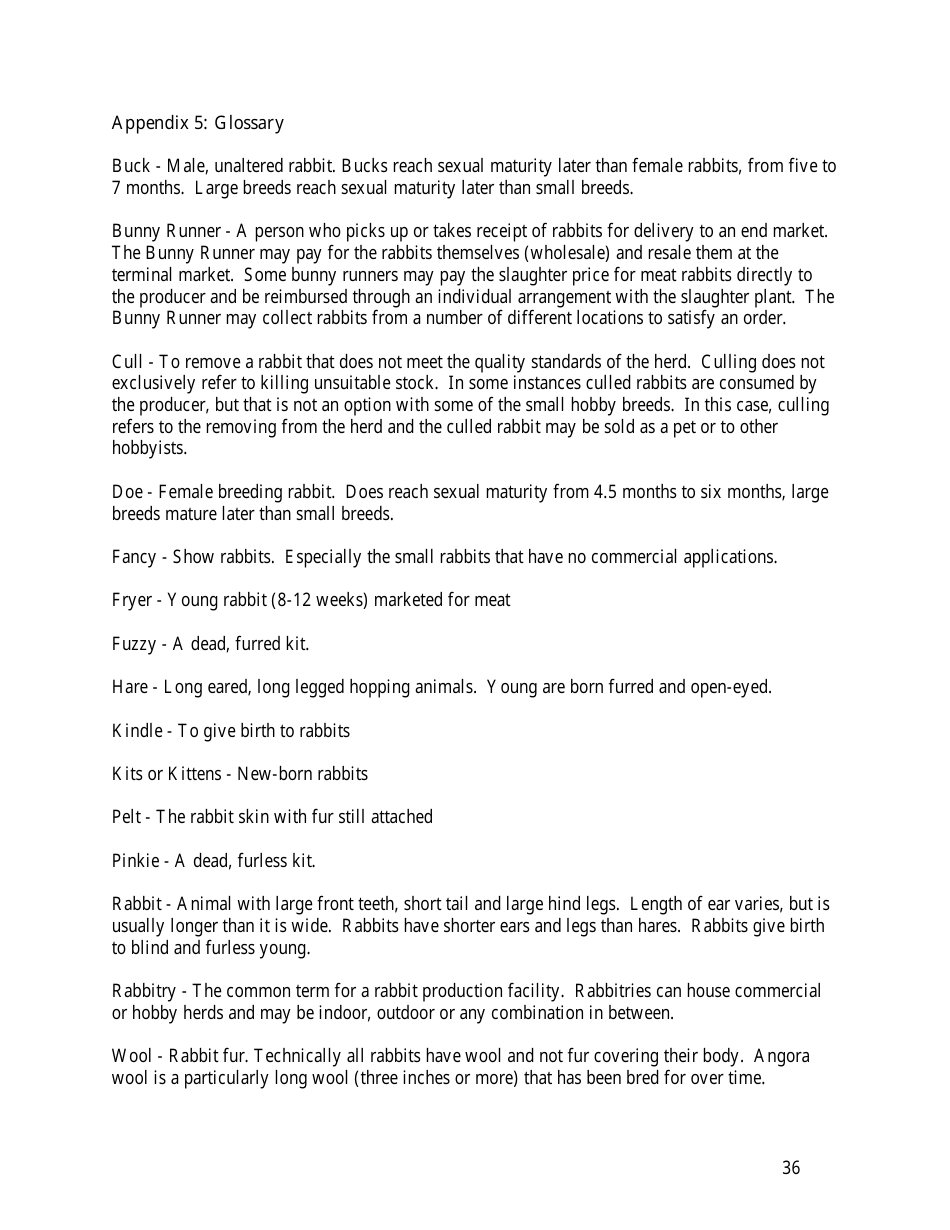 U.S. Rabbit Industry Profile, Page 42