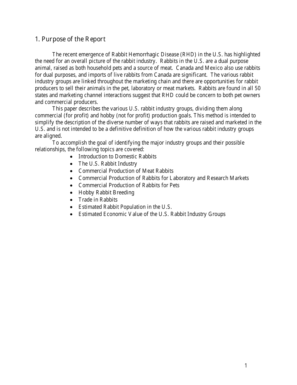 U.S. Rabbit Industry Profile, Page 7