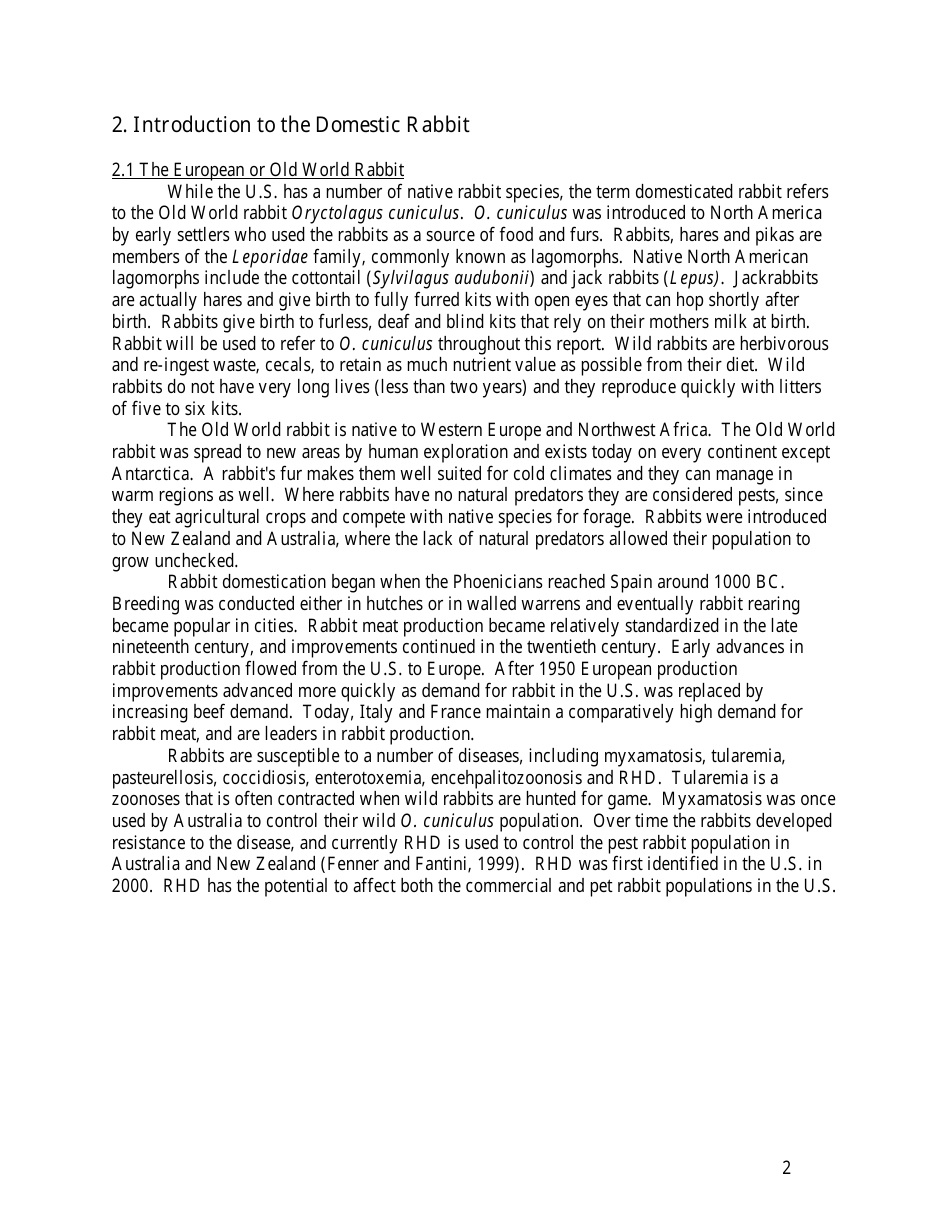 U.S. Rabbit Industry Profile, Page 8