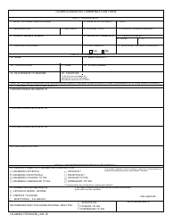 Document preview: USAWOA Form 638 USAWOA Award Recommendation Form