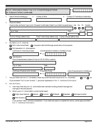 USCIS Form N-600 Application for Certificate of Citizenship, Page 5