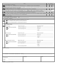 NAVMED Form 1300/2 Medical, Dental, and Educational Suitability Screening Checklist and Worksheet, Page 2