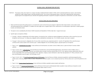 ENG Form 4949-r Sadbu Goal Information, Page 3