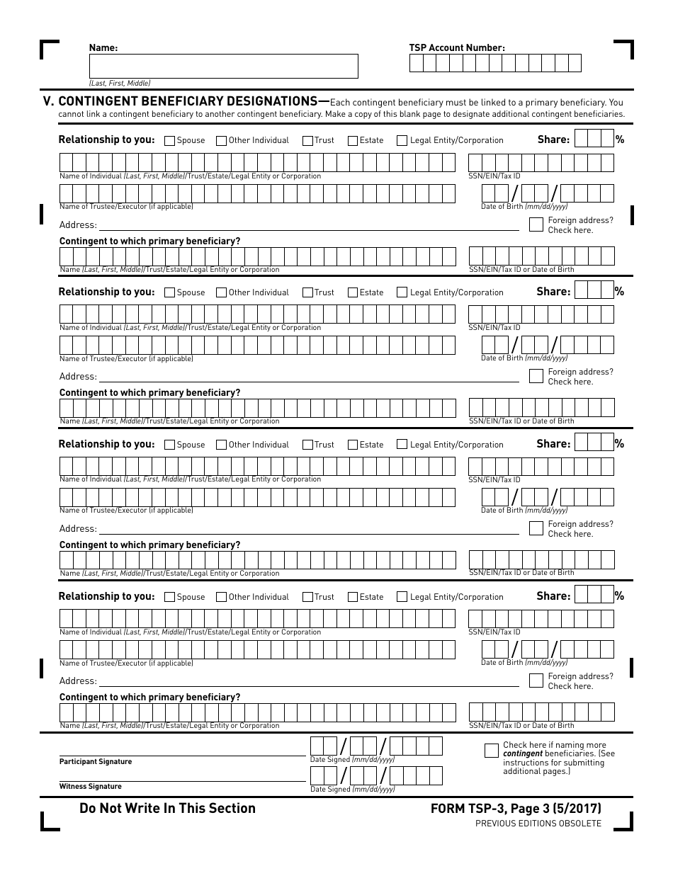 Form Tsp 3 Fill Out Sign Online And Download Printable Pdf Templateroller 8876