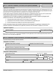 USCIS Form N-400 Application for Naturalization, Page 17