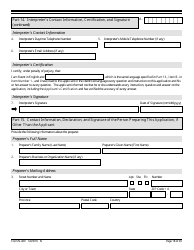 USCIS Form N-400 Application for Naturalization, Page 18