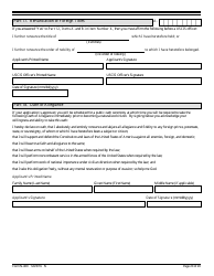 USCIS Form N-400 Application for Naturalization, Page 20