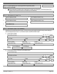 USCIS Form N-400 Application for Naturalization, Page 3