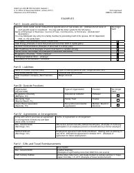 OGE Form 450 Confidential Financial Disclosure Report, Page 7