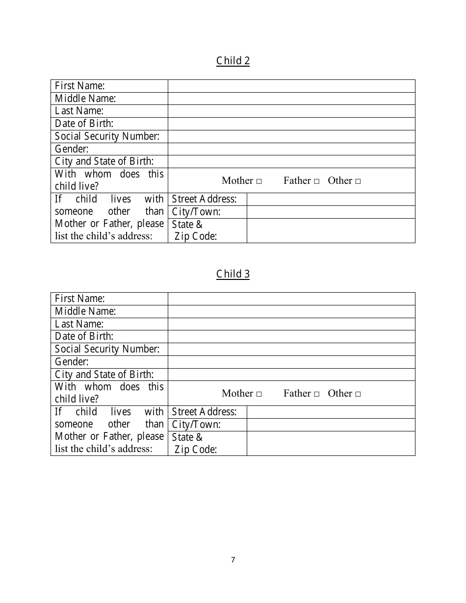 Prenuptial / Postnuptial Agreement Intake Form - Amarai  Associates, P.c., Page 7