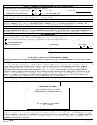 VA Form 10192 Information for Pre-complaint Processing, Page 3