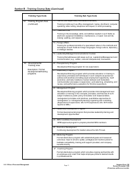 OPM Form SF-182 Authorization, Agreement and Certification of Training, Page 11